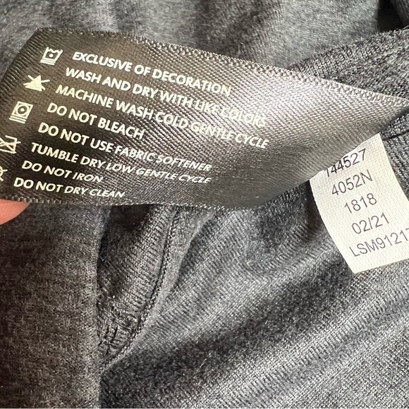 90 Degrees By Reflex Textured Pullover Hoodie With Pocket Charcoal Grey Men's S - Picture 11 of 12